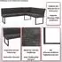 MCW Eckbank O81 Chenille 159x210cm, hellbraun (O81)