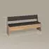Livinity Tiberio Eckbank Sandeiche, 41,5x166,6cm (800001620040)
