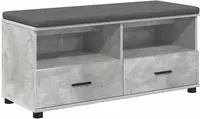 Vidaxl Hall Bench Concrete Grey 100 X 38 X 46 Cm