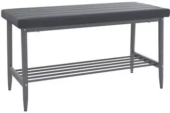 VICCO Grand Sitzbank Textil grau 85x35cm (51760)