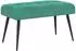 vidaXL Sitzbank mit Knopfheftung, türkis, Samt, 80x40x46cm (42038525)