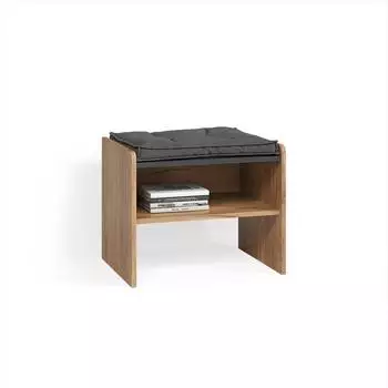 Livinity Tiberio Sitzbank Sandeiche, Holzwerkstoff, 53,5x45,5x41,1cm (800001721904)