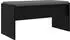 vidaXL Flurbank mit Kissen, schwarz, Eichen-Optik, 83x38x40cm (891553)