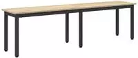 vidaXL Bank Sonoma 160 x 35 x 45 cm Holzwerkstoff