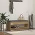 vidaXL Flurbank Artisan-Eiche 103x38x45cm