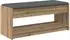 vidaXL Flurbank Artisan-Eiche 103x38x45cm