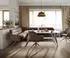 DeLife Taya-Flex Eckbank 285x190cm Mikrofaser taupe, Kreuzgestell Edelstahl