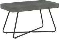 vidaXL Bank Dunkelgrau 80 x 40 x 45 cm Samt