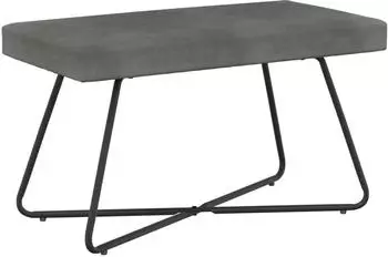 vidaXL Bank dunkelgrau Samt 80x40x45cm (42038330)