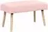 vidaXL Sitzbank rosa Bouclé 80x40x46cm (42038407)