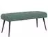 vidaXL Sitzbank mit Knopfheftung meergrün, Samt, 110x40x46cm (42038540)