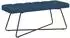 vidaXL Sitzbank mit Knopfheftung, blau, Stoff, 110x40x46cm (42038379)