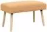 vidaXL Sitzbank Bouclé beige 80x40x46cm