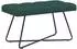 vidaXL Sitzbank mit Knopfheftung, dunkelgrün, Stoff, 80x40x46cm (42038362)