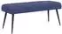 vidaXL Sitzbank mit Knopfheftung, Samt, polizeiblau, 110x40x46cm (42038541)