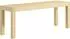 HomCom Sitzbank 2-Sitzer Kiefernholz, Landhausstil, 120cm