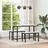 vidaXL Sitzbank weiß 80x35x45cm, massives Kiefernholz