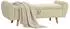 HomCom Truhenbank Cord-Optik mit Armlehnen, 150x45x51cm, beige (800001727734)