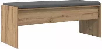vidaXL Flurbank Artisan-Eiche 103x38x40cm