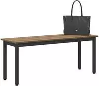 vidaXL Bank Artisan-Eiche 110 x 35 x 45 cm Holzwerkstoff