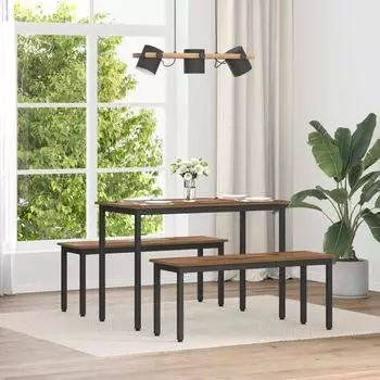 vidaXL Bank Altholz 110x35x45cm