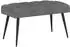 vidaXL Sitzbank mit Knopfheftung, Samt, dunkelgrau, 80x40x46cm (42038558)
