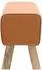 vidaXL Bank 60x30x45cm Echtleder braun