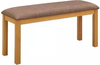 vidaXL Esstischbank 95x32x45cm Massivholz Eiche, grau (42039171)