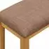 vidaXL Esstischbank 95x32x45cm Massivholz Eiche, grau (42039171)