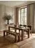 KADIMA DESIGN Sitzbank Landhausstil Sheesham, 180x35x45cm