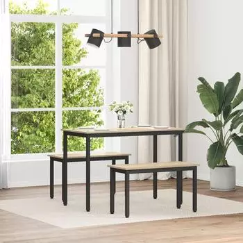 vidaXL Bank Sonoma-Eiche 80x35x45cm Holzwerkstoff