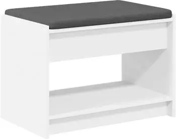 vidaXL Flurbank wei&szlig; 63x38x45cm (891568)