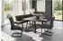 Jockenhöfer Eckbankgruppe 4-tlg 140x90cm schwarz (58248010)