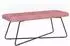 vidaXL Sitzbank rosa 110x40x45cm Samt