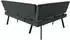 Beautysofa Zerra Eckbank L-Form, Curio-Stoff, graphit, 192x153cm