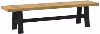 vidaXL NOAIN Esstischbank 160x41x45cm massives Kiefernholz natur