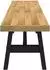 vidaXL NOAIN Esstischbank 160x41x45cm massives Kiefernholz natur