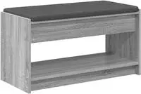 vidaXL Flurbank Sonoma-Grau 83 x 38 x 45 cm
