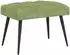 vidaXL Sitzbank mit Knopfheftung, Samt, hellgrün, 60x40x45cm (42038546)