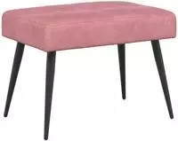 vidaXL Bank mit Knopfheftung Rosa 60 x 40 x 45 cm Samt