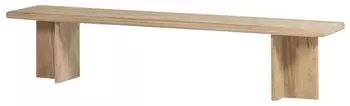 Woood Ato Sitzbank Mangoholz, natur, 220x45x47cm