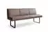 Kawola ELEEN Esszimmerbank Leder dunkelbraun 243cm (KA436403L3)
