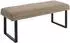 MCW MCW-O81 Sitzbank Chenille 120cm, hellbraun (102014)