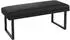 MCW MCW-O81 Sitzbank Kunstleder 120cm, schwarz (102010)