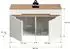 xonox.home Canu Sitzbank weiß/Artisan Eiche, 80x45x37cm (4066432050545_110d)
