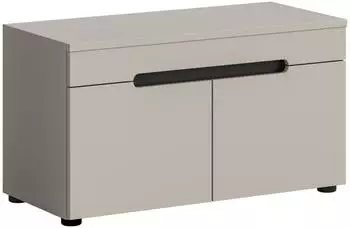 xonox.home Canu Sitzbank 80x45x37cm, Kaschmir/Basalt grau