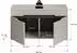 xonox.home Canu Sitzbank 80x45x37cm, Kaschmir/Basalt grau