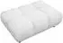 Kawola VIVIEN Hockerbank Feincord weiß 108x41x73cm (KA399410F1)