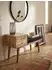 KADIMA DESIGN Sitzbank Stoff/Massivholz mit Stauraum, 120x65x40cm, schwarz (800001024354)