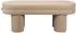 Dutchbone Fern Polsterbank Bouclé-Bezug, beige, 110x42x40cm